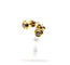Boucles d'oreilles Boucles d'oreilles en or serties de diamants – Modèle classique à serti clos 58 Facettes 50396