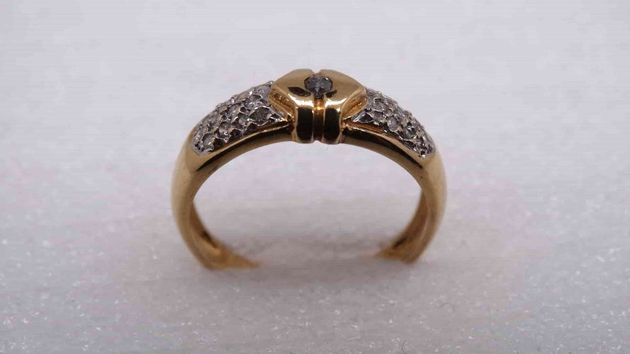 Bague 53 Bague Or et Diamants 58 Facettes 11646