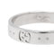 Bague 56 Gucci Bague Fine Icon Or blanc 58 Facettes 2688018CN