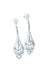 Boucles d'oreilles Boucles d'oreilles style Art Déco platine diamants 3,37 ct 58 Facettes