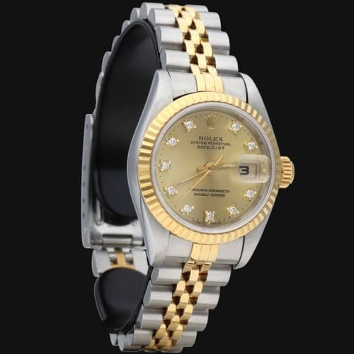 Montre Rolex Montre Date Just 26 mm 58 Facettes MT42555