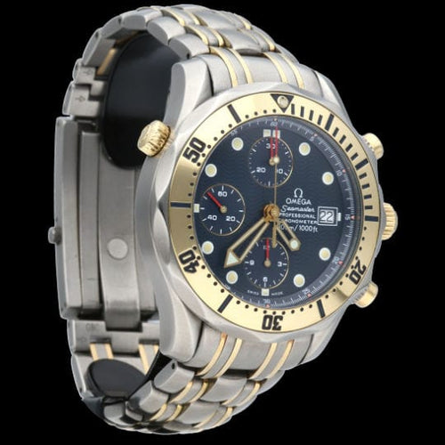 Omega Montre Seamaster 300M Chronograph Titanium  / Or Jaune 18K