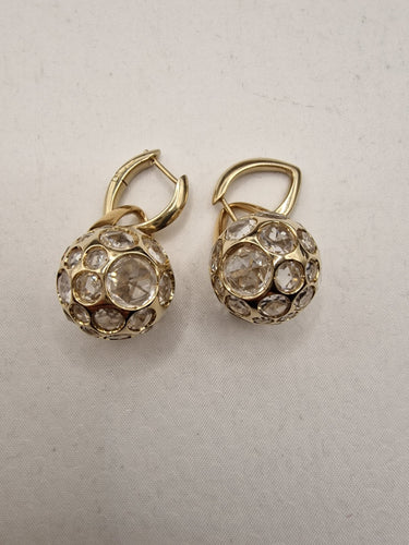 Boucles d'oreilles Pomellato - Boucles d’oreilles Harem en or jaune 18k et cristal de roche 58 Facettes