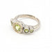 Bague 55.5 Bague en or jaune, argent et diamants 58 Facettes D363898SO