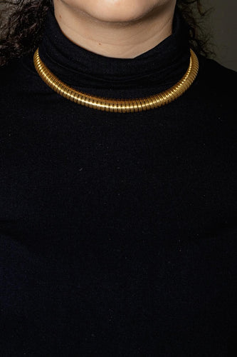 Collier Collier Maille tubogas Or jaune 58 Facettes 4890757CN