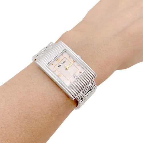 Montre Montre Boucheron, "Reflet", acier. 58 Facettes 34858