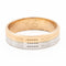 Bague 53 Bague Alliance  Or rose, Or blanc 58 Facettes 2216817CN