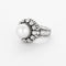 Bague 45.5 Bague ancienne en or blanc, diamants et une perle. 58 Facettes