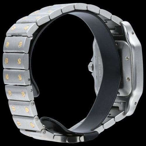 Montre Cartier Montre Santos Galbee Or Jaune 18K / Acier 58 Facettes MT42135