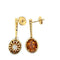 Maison Juliette Paris - Boucles d'Oreilles Dormeuses or jaune, Citrines, Diamants, Saphir, Rubis