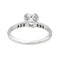 Bague 54 Mauboussin Bague Solitaire Sacré Désir Or blanc Diamant 58 Facettes 4098667RV