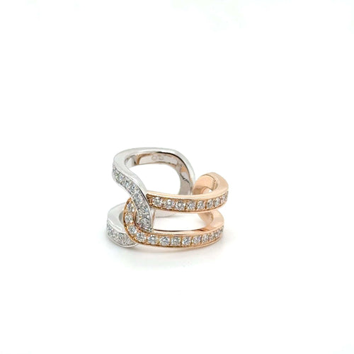 Bague 51 Piaget - Bague Deux Ors - POSSESSION 58 Facettes 1.0000908/2