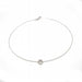 Collier Collier avec diamant solitaire de 0,12 ct 58 Facettes D363928SO