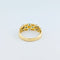 Bague 57 Bague en or jaune et saphirs 58 Facettes 33376