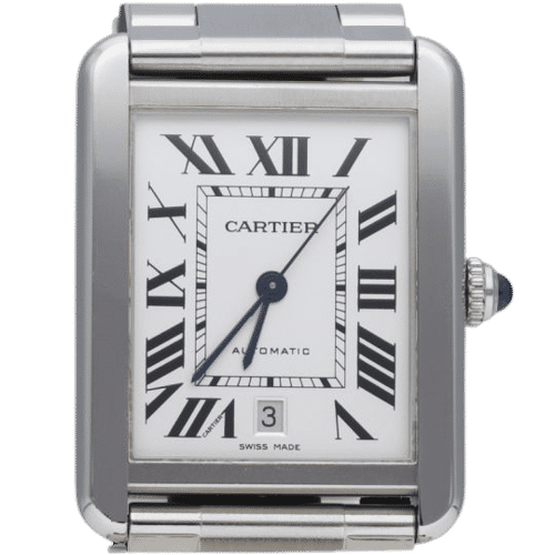 Montre Cartier Montre Tank Solo Xl 58 Facettes MT41120