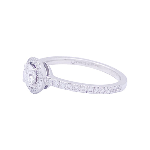 Bague Messika, "Joy", or blanc, diamants.