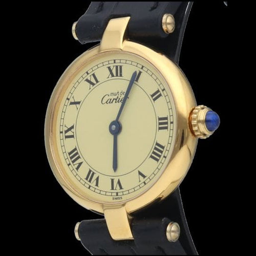 Montre Cartier Montre Must De Cartier Vermeil 58 Facettes MT44293