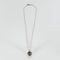 Pendentif pendentif or blanc perle grise diamants 58 Facettes M8643
