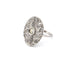 Bague 53 Bague en platine et diamant 58 Facettes