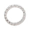 Bague 55 Bague  Alliance américaine  Or blanc Diamant 58 Facettes 4836934CN