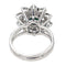Bague 45 Bague  Marguerite  Or blanc Saphir, Diamant 58 Facettes 3905085CN
