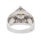 Bague 54 Bague Perle Or blanc Perle, Diamant 58 Facettes 2999434CN