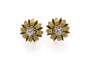 Boucles d'oreilles Boucles d'oreilles en or avec diamants, vers 1940. 58 Facettes 9231