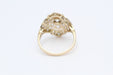 Bague 53.5 Bague en or style vintage avec diamants 58 Facettes E361582