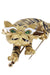 Broche BROCHE TIGRE ÉMAIL ET ÉMERAUDES 58 Facettes 089631