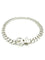 Collier HERMES. Collection "Boucle sellier", collier vintage en argent 58 Facettes
