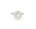 Bague Bague en or blanc avec un diamant central de 0,30 ct et des diamants d'accompagnement 58 Facettes 13411