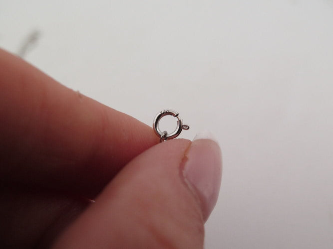 Collier collier ATELIER VM chaine l'essenziale +charm mantra diamant or blanc 58 Facettes 269552