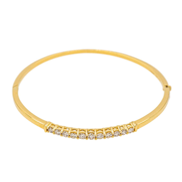 Bracelet Bracelet Jonc Or jaune Diamant 58 Facettes 2844662CN