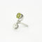 Bague 50 Bague Toi et Moi, diamant et péridot 58 Facettes