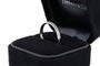 Bague contemporaine Tiffany&co Metro en or blanc 18 carats sertie de diamants