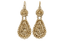Boucles d'oreilles Boucles d'oreilles anciennes en perles et or jaune 58 Facettes 7704