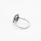 Bague 55 Bague en platine, or gris et diamants 58 Facettes EL004