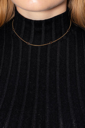 Collier Collier Or jaune Grenat 58 Facettes 4815597CN