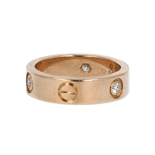 Bague 53 Cartier Bague Cartier Collection "Love" Avec Diamants 58 Facettes 5011