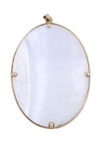 Pendentif PENDENTIF CAMÉE NACRE TAHITIENNE 58 Facettes 086671