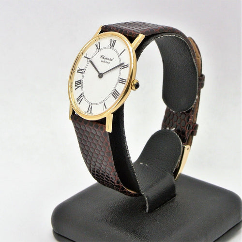 CHOPARD - Montre Baignoire boîtier en or jaune