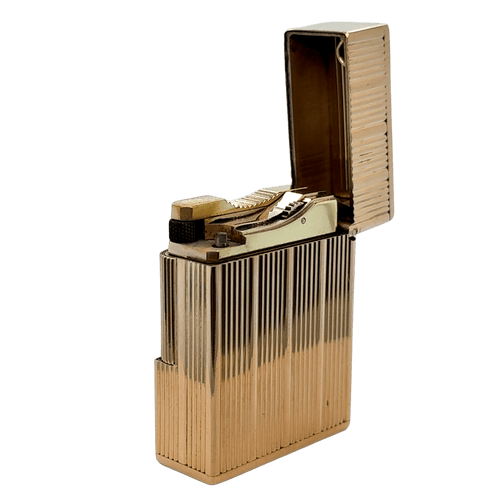 Briquet Vintage Or jaune - Collab Cartier & Dupont 58 Facettes 1.0000476/1