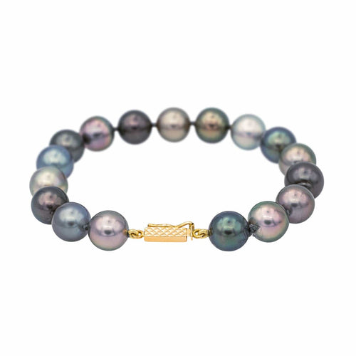 Bracelet Bracelet Or jaune Perle de tahiti 58 Facettes 3906513CN