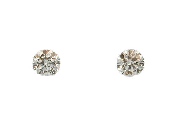 Boucles d'oreilles Paire de diamants pour puces d’oreilles 58 Facettes