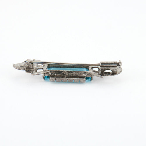 Broche Broche Art-Déco Argent 58 Facettes