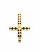 Pendentif Pendentif croix en or jaune 58 Facettes