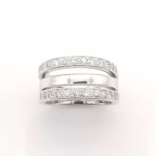 Bague 58 Bague or & diamants 58 Facettes