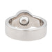 Bague 52 Chopard Bague Happy diamonds Or blanc Diamant 58 Facettes 2849092CN