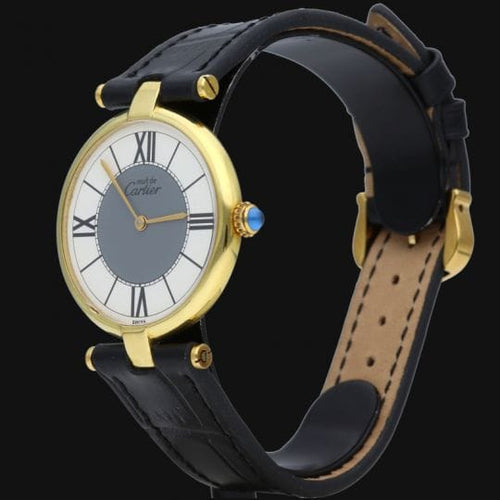 Montre Cartier Montre Must De Cartier Vermeil 58 Facettes MT44837