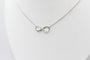 Collier Collier infini or blanc, diamants 58 Facettes 240410